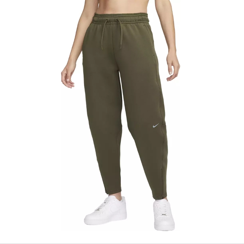 Nike Dri-FIT Prima High-Waisted Green 7/8 Training Pants - Picture 2 of 7